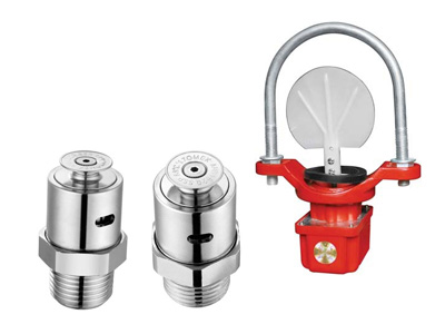 Flush Type Sprinkler & Water Flow Indicator